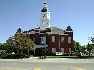 Berrien County courthouse in Nashville