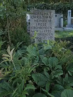 Grave of Christian Heinrich Spiess