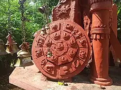 Entrance to the Dham