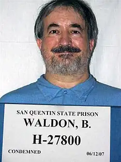 Waldon's 2007 California Department of Corrections and Rehabilitation photo