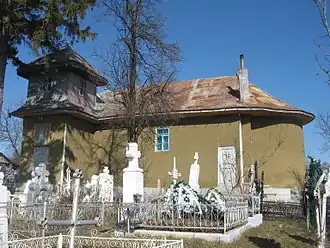 Wooden church in Boroșești
