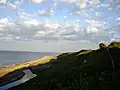 Facing Seaton and Hartlepool