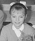 Blanka Florjanc (Mojca) after the premiere