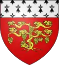 Coat of arms of Vallet