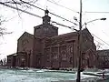 Blessed Trinity Roman Catholic Church-East Side View, December 2009