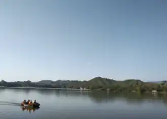 Boating in Mansar Lake