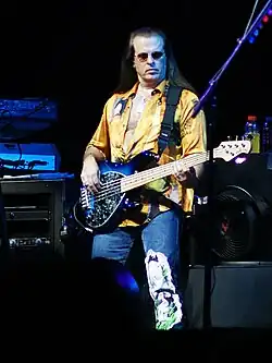 Birch performing in 2009