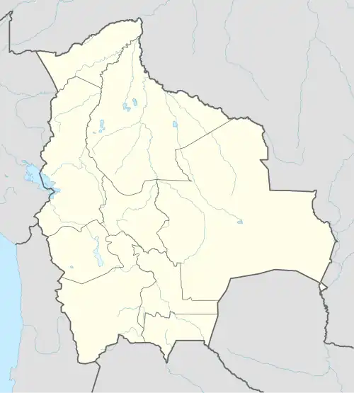 Porongo is located in Bolivia