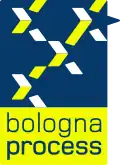 Logo with stylized stars