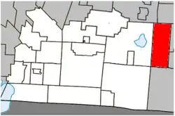Location within Brome-Missisquoi RCM