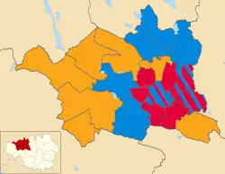 2004 results map