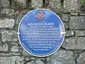 Boverton Place blue plaque