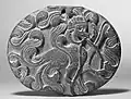 Box Lid with a Phoenix, Gandhara, 5th century CE.[141]