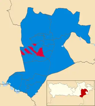 2007 results map