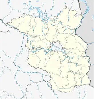 Oranienburg is located in Brandenburg