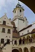 View from the courtyard