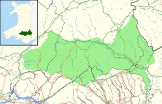 Pen y Fan is located in Brecon Beacons