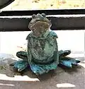Kermit from The Muppet Show, a copy of the mini-statue in Perechyn, Ukraine