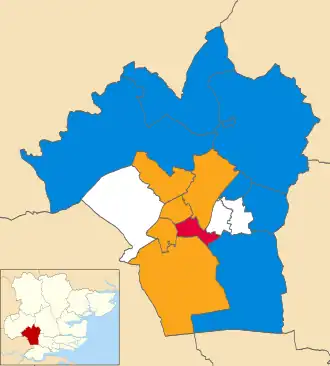 2019 results map