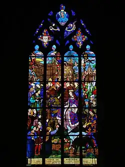 Saint Malo's Church, Entrance of Anne of Brittany.