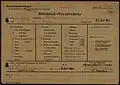 List of personal effects at Natzweiler