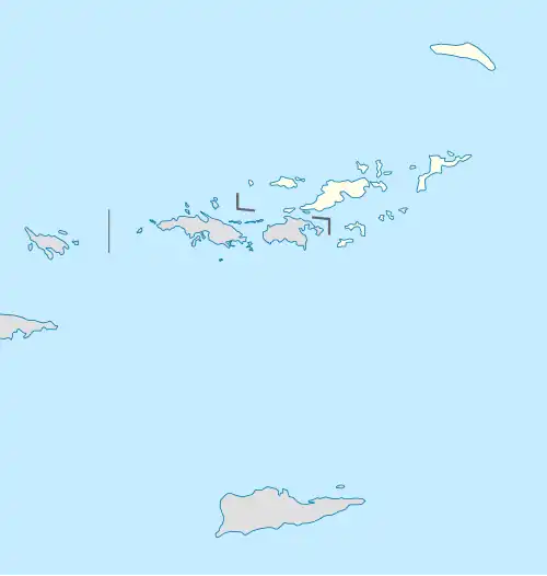 Sandy Spit is located in British Virgin Islands