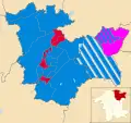 2003 results map