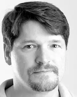 Bruce Bethke, science fiction author, in 2001