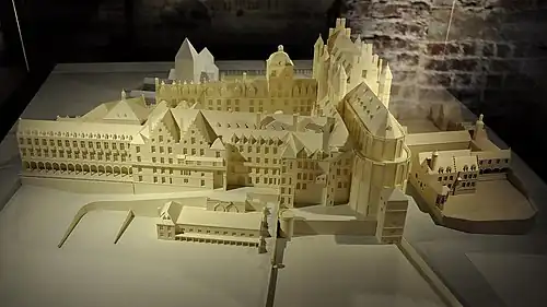 Model of the palace