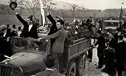 Bulgarian invasion in Vardar Banovina, April 1941.