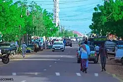 Street in Burtinle.