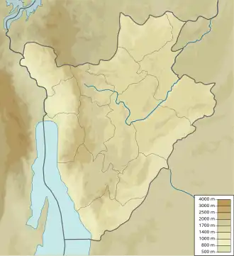 Rumonge is located in Burundi
