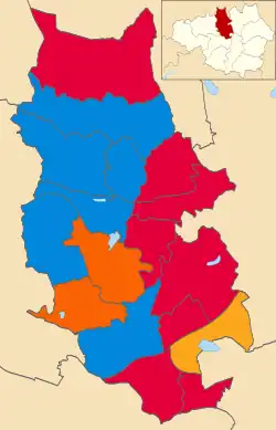 2021 results map