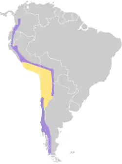 Map of range