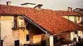 View of the farmyard (1994)