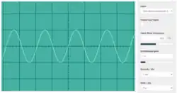 C5, an octave above middle C. The frequency is twice that of middle C (523.25&nbsp;Hz).