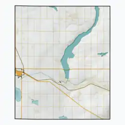 Assiniboia is located in Lake of the Rivers No. 72