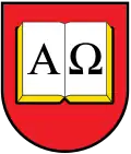 Book with letters