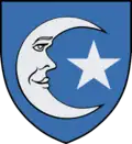 Coat of arms of the noble family Slatte (1625–1699) in Sweden.