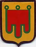 Insignia of the Regional Commissariat AUVERGNE (first model).
