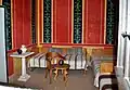 Reconstructed mansion bedroom