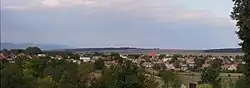 Panorama of Čab