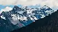 Cadet Peak, west aspect