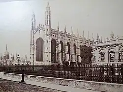 Historical photograph of the same scene.