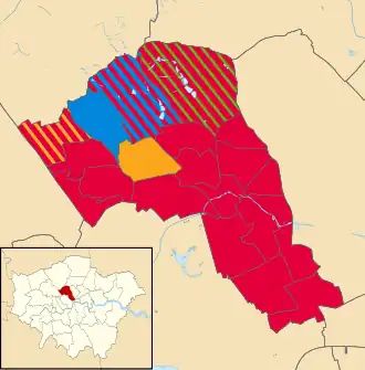 2022 results map