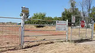 Entrance to the airport, 2019