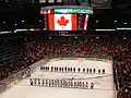Canada - Finland, ice hockey game in 2010 Winter Olympics