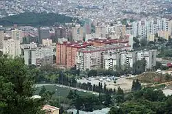 Canyelles as viewed from Turó de Roquetes&nbsp;[ca]