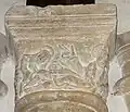 Capital, north chancel
