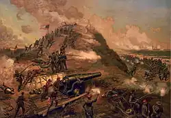 Sailors Assault of the fort